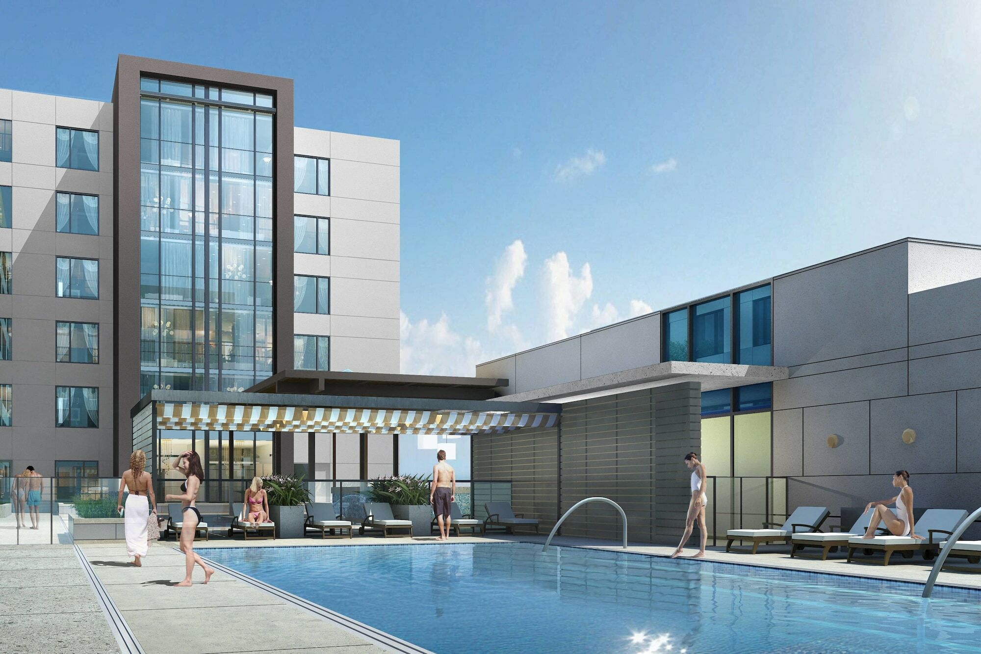 Moxy Atlanta Midtown Hotell Exteriör bild