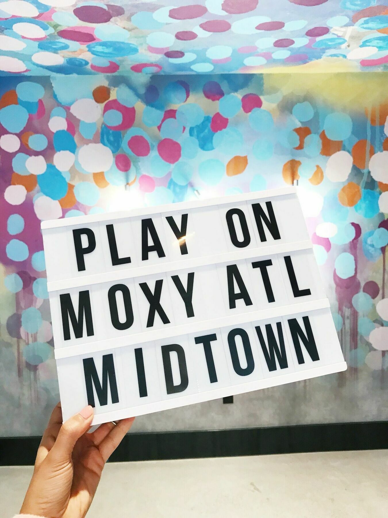 Moxy Atlanta Midtown Hotell Exteriör bild